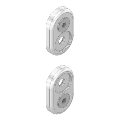 MODULAR SOLUTIONS ALUMINUM HANDLE 200 FASTENING SET
